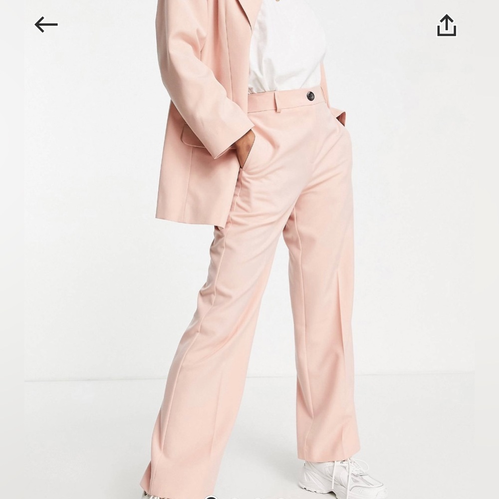 Asos design petite set in blush size 0 - Picture 6 of 7